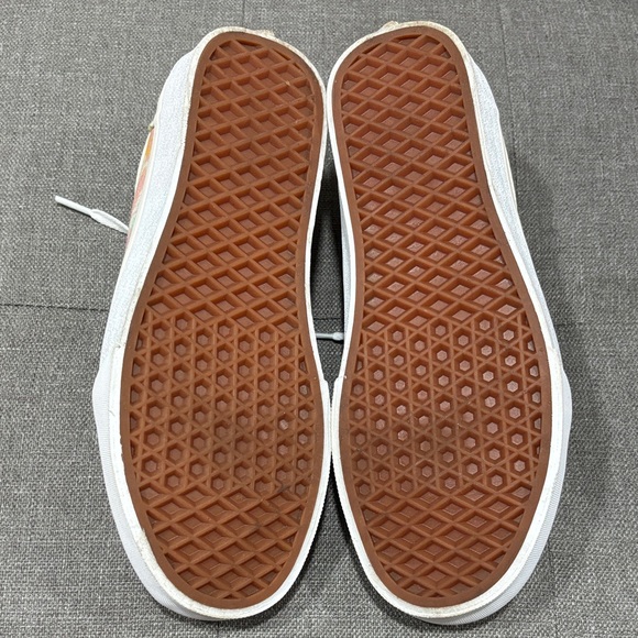 Vans ward psychedelic Tie-Dye Canvas sneakers size 8.5 - Picture 4 of 6